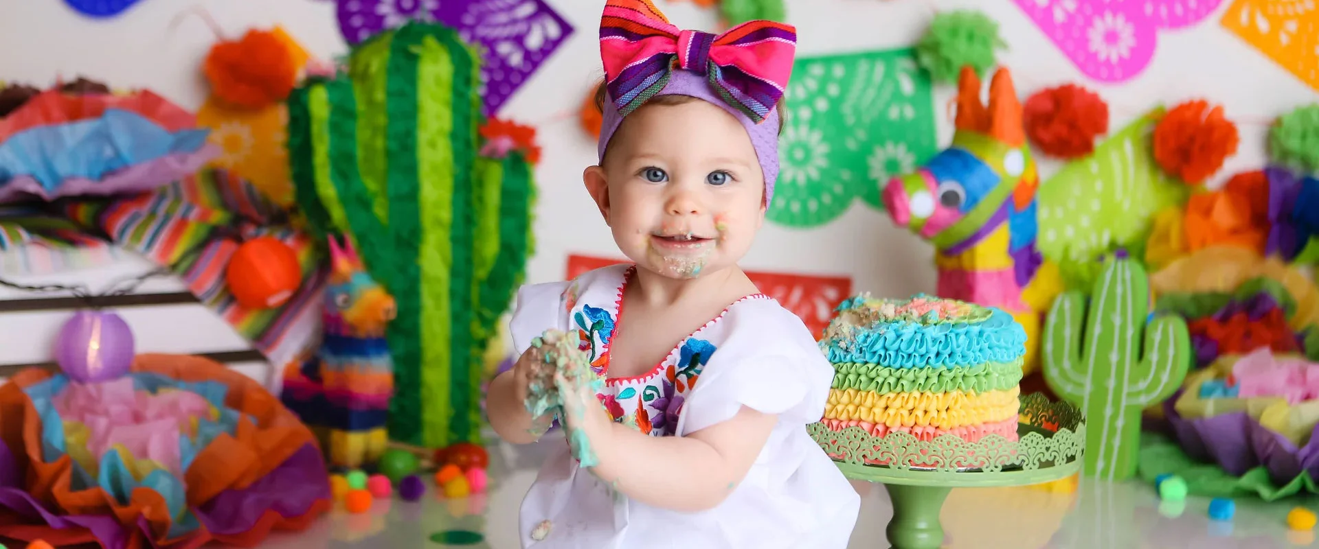 Cake Smash Photography by Jordan Blalock