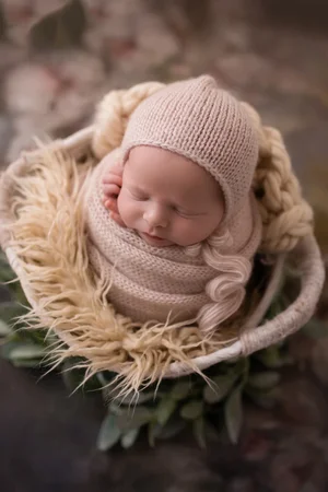 Newborn session in Dallas Texas